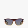 Gafas de sol cuadradas con monograma Gafas de sol cuadradas con monograma