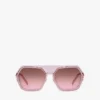 Gafas de sol geométricas