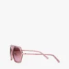 Gafas de sol geométricas