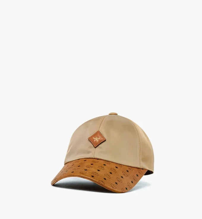 Gorra clásica de Econyl® y cuero Gorra clásica de Econyl® y cuero