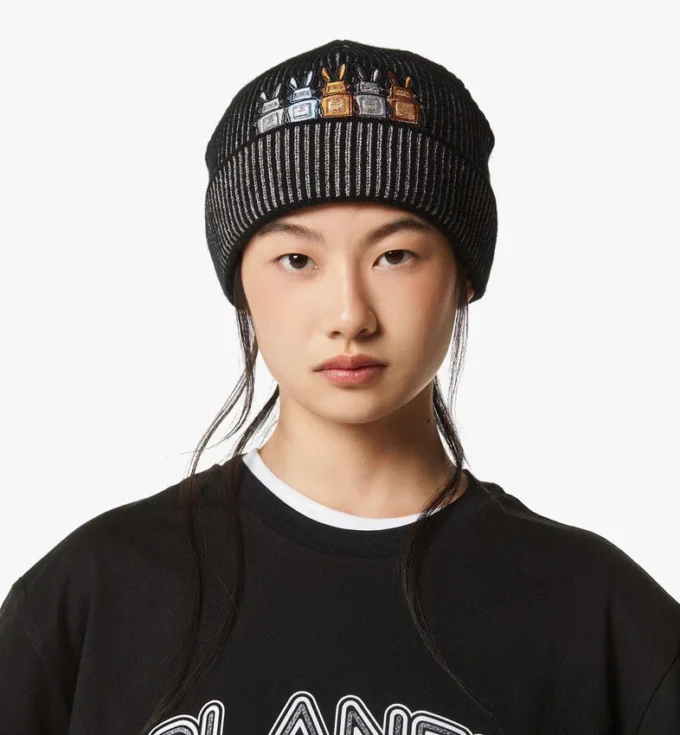Gorro Rabot de lana con lurex Gorro Rabot de lana con lurex