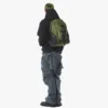 Mochila Aren en Econyl® y cuero con estampado Monogram Mochila Aren en Econyl® y cuero con estampado Monogram
