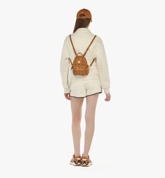 Mochila Stark Bebe Boo con tachuelas laterales en Visetos