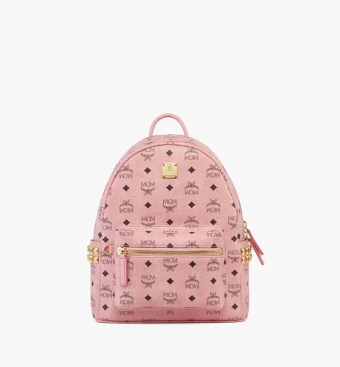 Mochila Stark con tachuelas laterales en Visetos Mochila Stark con tachuelas laterales en Visetos