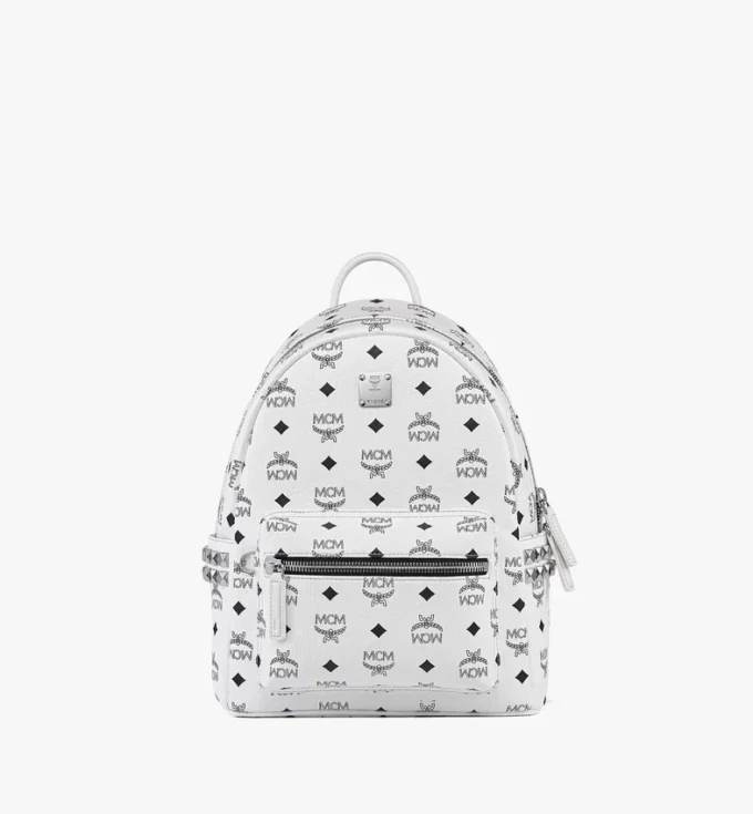 Mochila Stark con tachuelas laterales en Visetos Mochila Stark con tachuelas laterales en Visetos