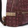 Mochila Stark con tachuelas laterales en Visetos Mochila Stark con tachuelas laterales en Visetos