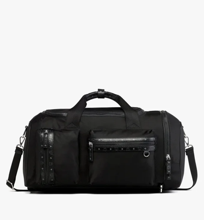Ottomar Weekender en Econyl® y cuero Ottomar Weekender en Econyl® y cuero