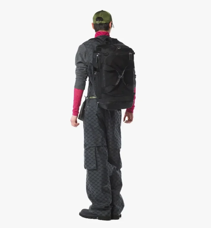 Ottomar Weekender en Econyl® y cuero Ottomar Weekender en Econyl® y cuero