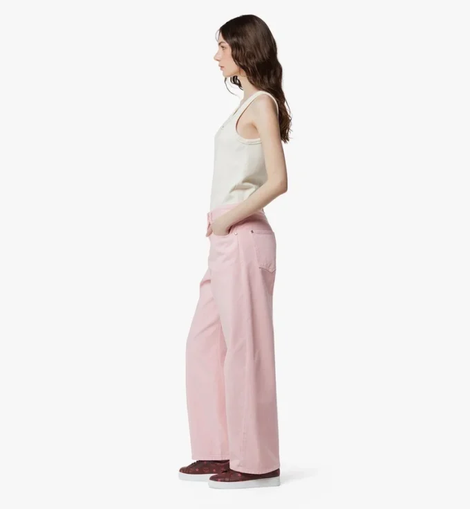 Pantalones de mezclilla lavada Pantalones de mezclilla lavada