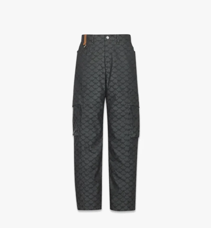 Pantalones en jacquard Lauretos Pantalones en jacquard Lauretos