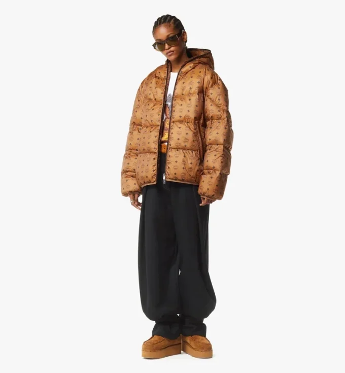 Parka de nailon ripstop con monograma Parka de nailon ripstop con monograma