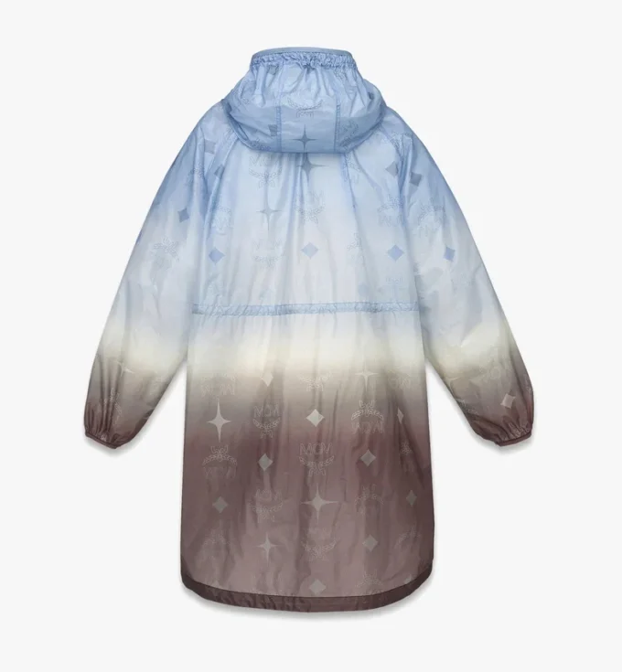 Parka de nailon ripstop con monograma degradado Parka de nailon ripstop con monograma degradado