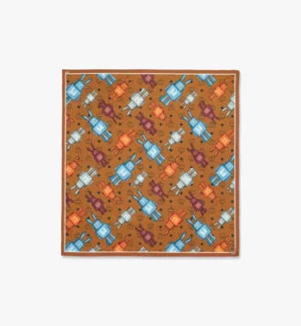 Pañuelo tipo bandana con estampado Monograma Rabot