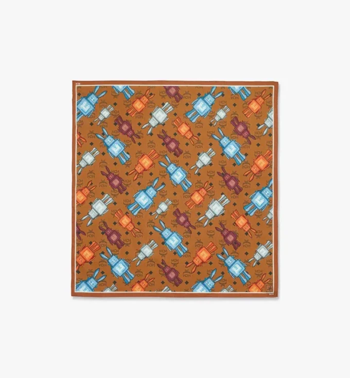 Pañuelo tipo bandana con estampado Monograma Rabot Pañuelo tipo bandana con estampado Monograma Rabot