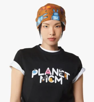 Pañuelo tipo bandana con estampado Monograma Rabot