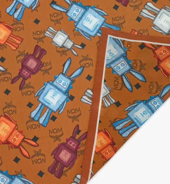 Pañuelo tipo bandana con estampado Monograma Rabot Pañuelo tipo bandana con estampado Monograma Rabot