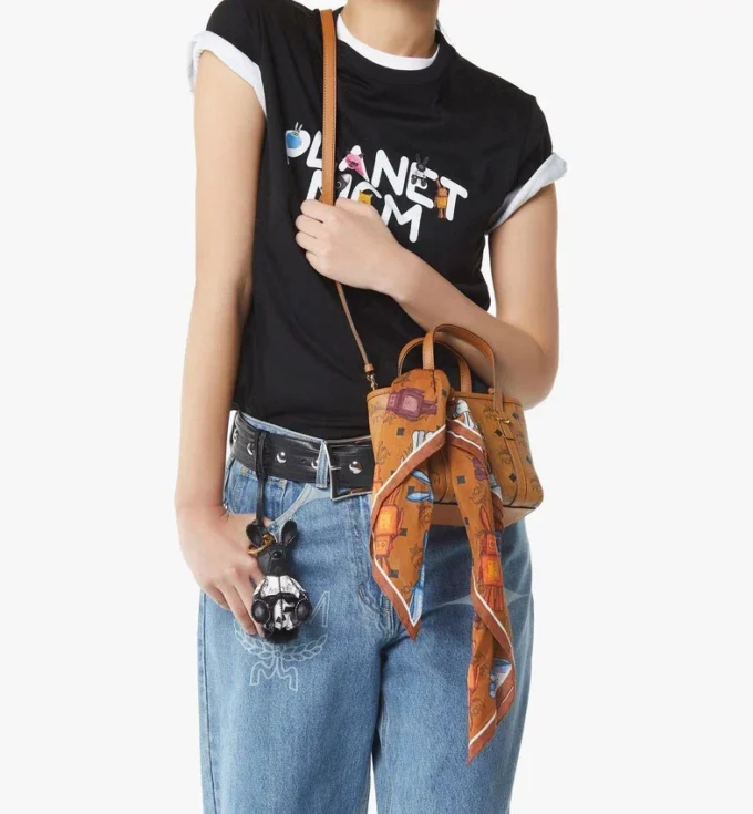 Pañuelo tipo bandana con estampado Monograma Rabot Pañuelo tipo bandana con estampado Monograma Rabot
