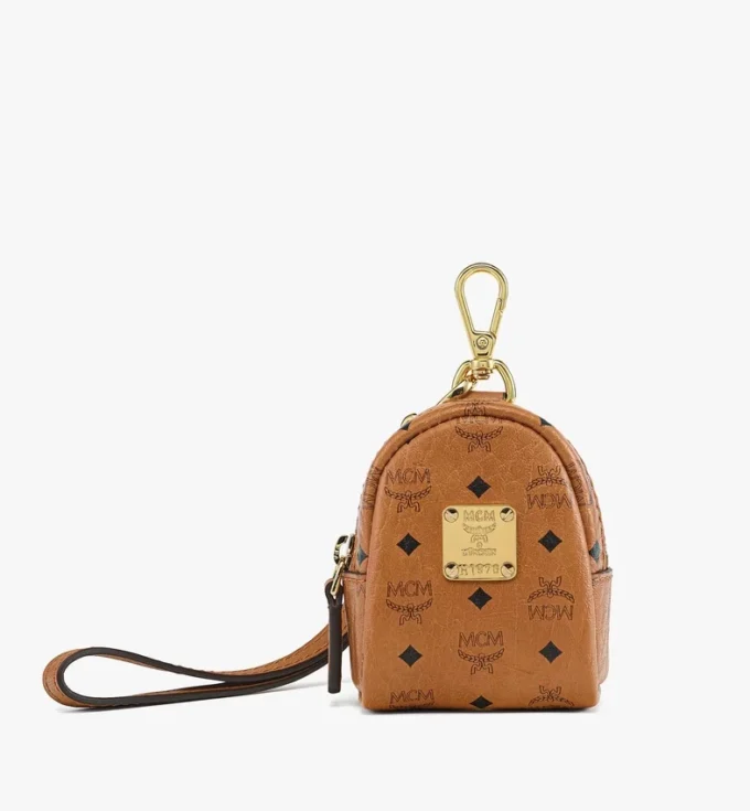 Portabolsas para mascotas con correa de muñeca en piel con estampado Monogram Portabolsas para mascotas con correa de muñeca en piel con estampado Monogram