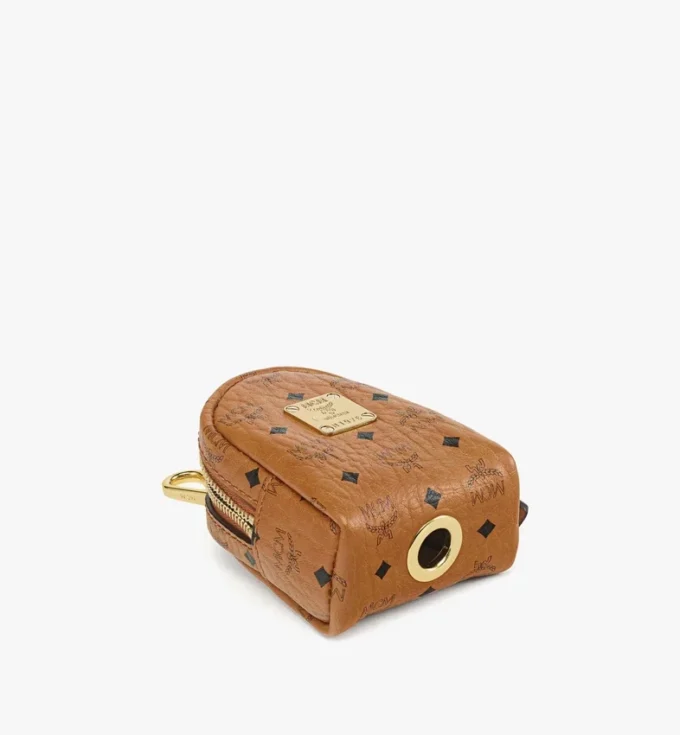 Portabolsas para mascotas con correa de muñeca en piel con estampado Monogram Portabolsas para mascotas con correa de muñeca en piel con estampado Monogram