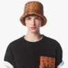 Sombrero de pescador acolchado con estampado Monogram en Econyl® Sombrero de pescador acolchado con estampado Monogram en Econyl®