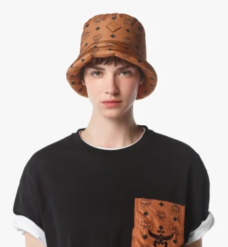 Sombrero de pescador acolchado con estampado Monogram en Econyl® Sombrero de pescador acolchado con estampado Monogram en Econyl®