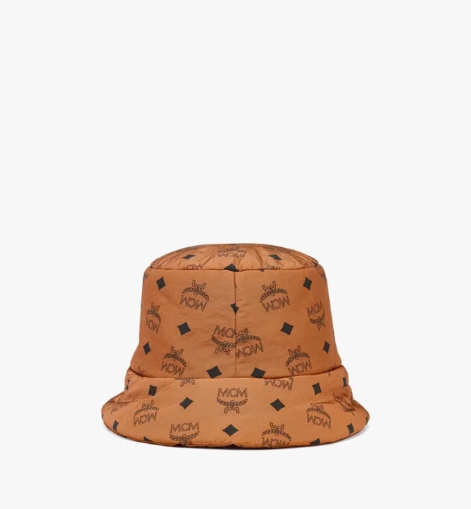 Sombrero de pescador acolchado con estampado Monogram en Econyl® Sombrero de pescador acolchado con estampado Monogram en Econyl®