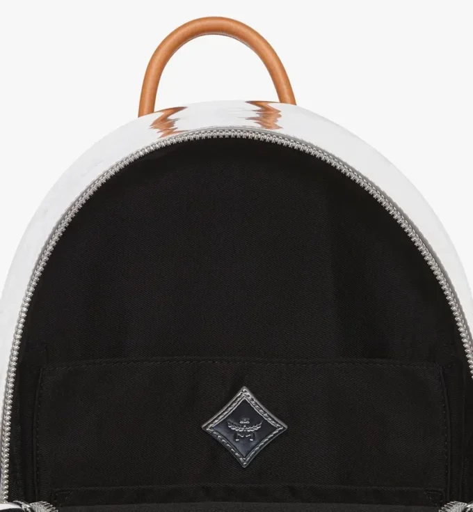 Stark Backpack en piel metalizada Stark Backpack en piel metalizada