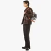 Stark Backpack en piel metalizada Stark Backpack en piel metalizada