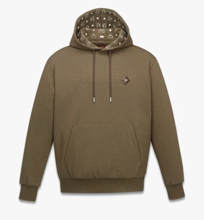 Sudadera con capucha de ponte con parche del logotipo Essential Sudadera con capucha de ponte con parche del logotipo Essential