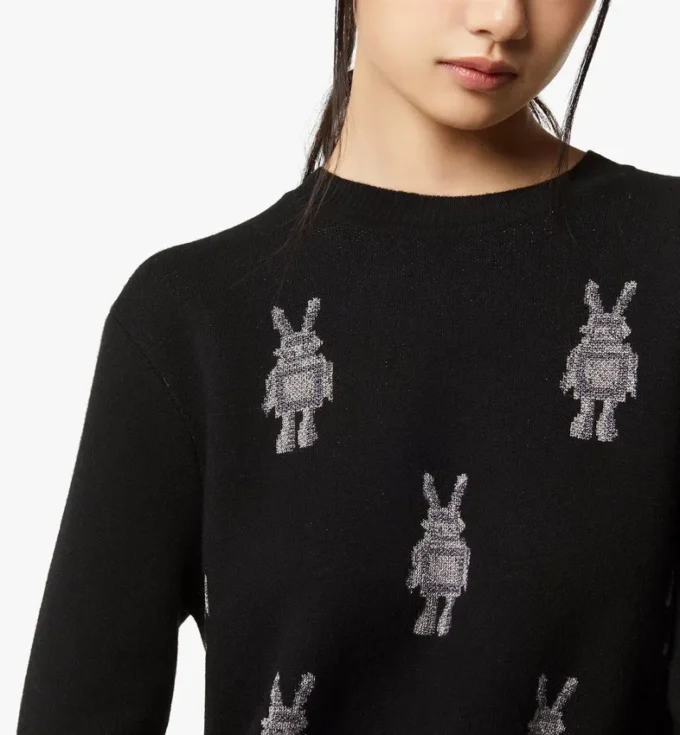 Suéter Rabot en jacquard de lana