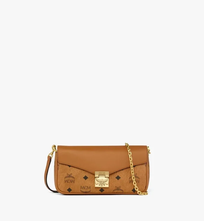 Tracy Crossbody en mezcla de piel Visetos Tracy Crossbody en mezcla de piel Visetos