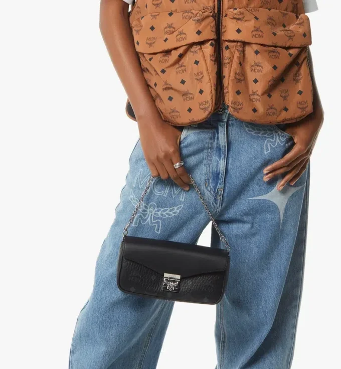 Tracy Crossbody en mezcla de piel Visetos Tracy Crossbody en mezcla de piel Visetos